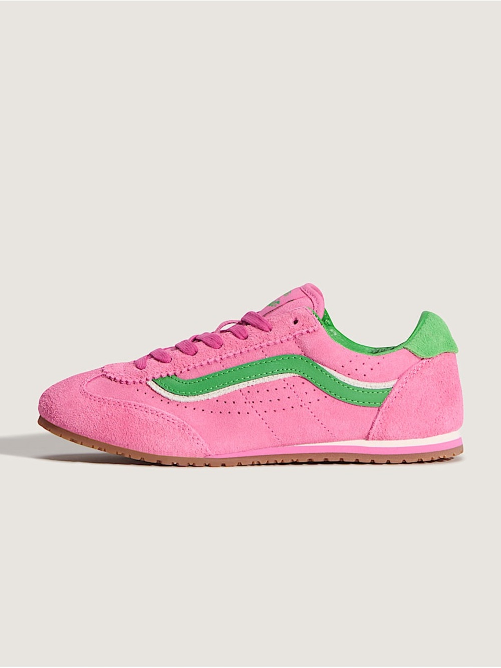 Vans Super Lowpro in Fizz Pink Bright Green NIB - Picture 3 of 8